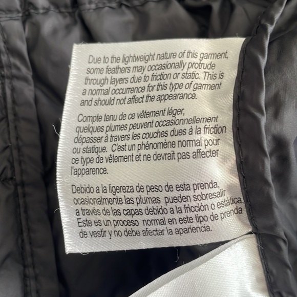 Michael Kors Black Puffer Zip Jacket - Picture 11 of 12